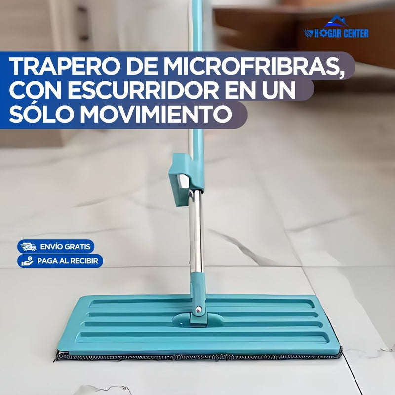 Trapero escurridor de microfibras