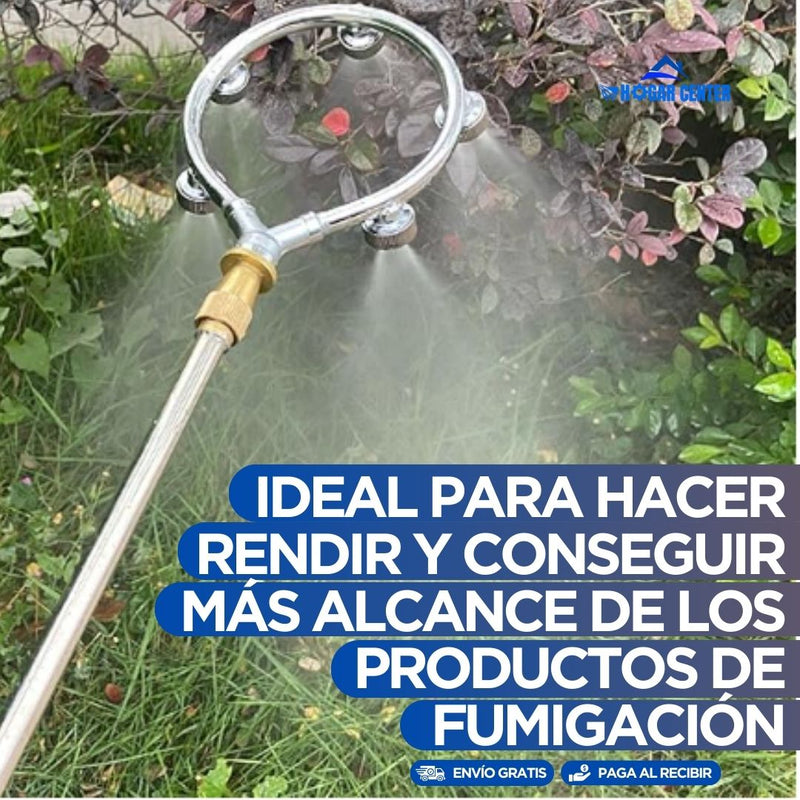 Boquilla de fumigación con 5 aspersores➕GRATIS curso de Agricultura