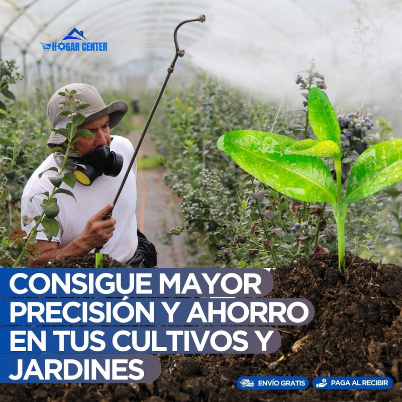 Boquilla de fumigación con 5 aspersores➕GRATIS curso de Agricultura