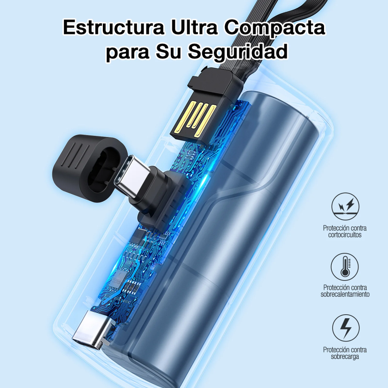 PowerMini🔥Mini Bateria Portable Tipo C 4500 Mah