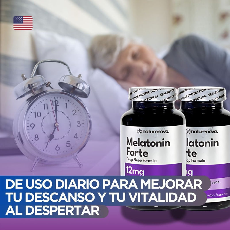 Suplemento Natural de Melatonina x100 capsulas para dormir 🎀90 dias de garantia de resultado