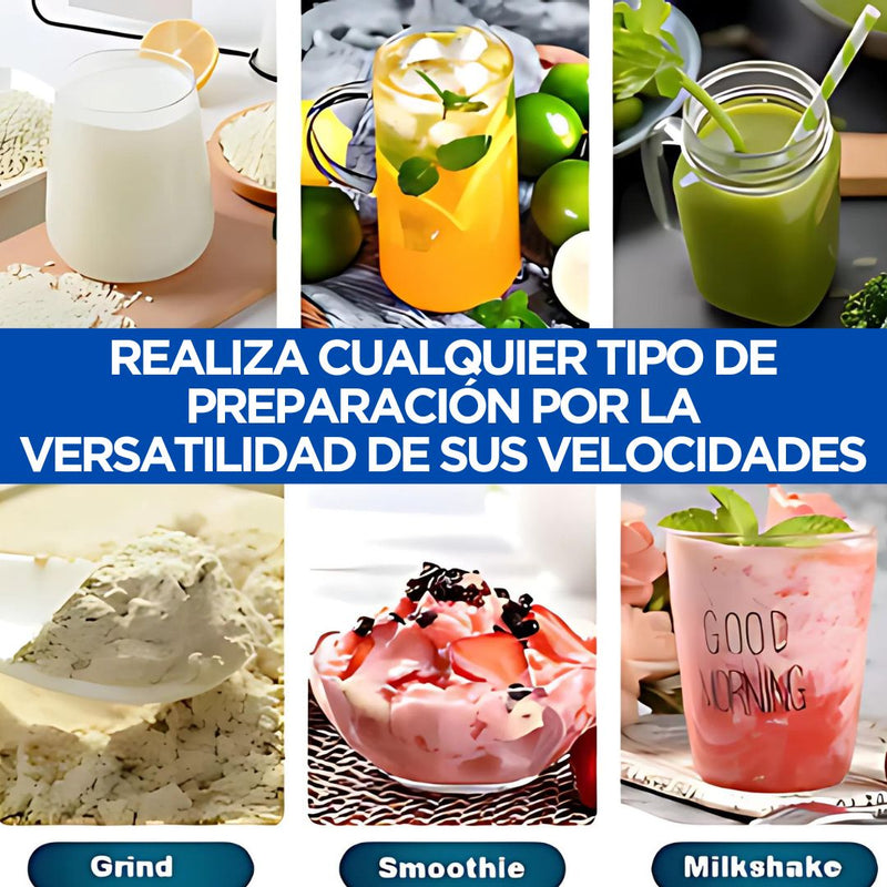 Licuadora Profesional🔥con vaso de 2L y 15 velocidades de máxima potencia➕ Curso de Coctelería y Gastronomía GRATIS