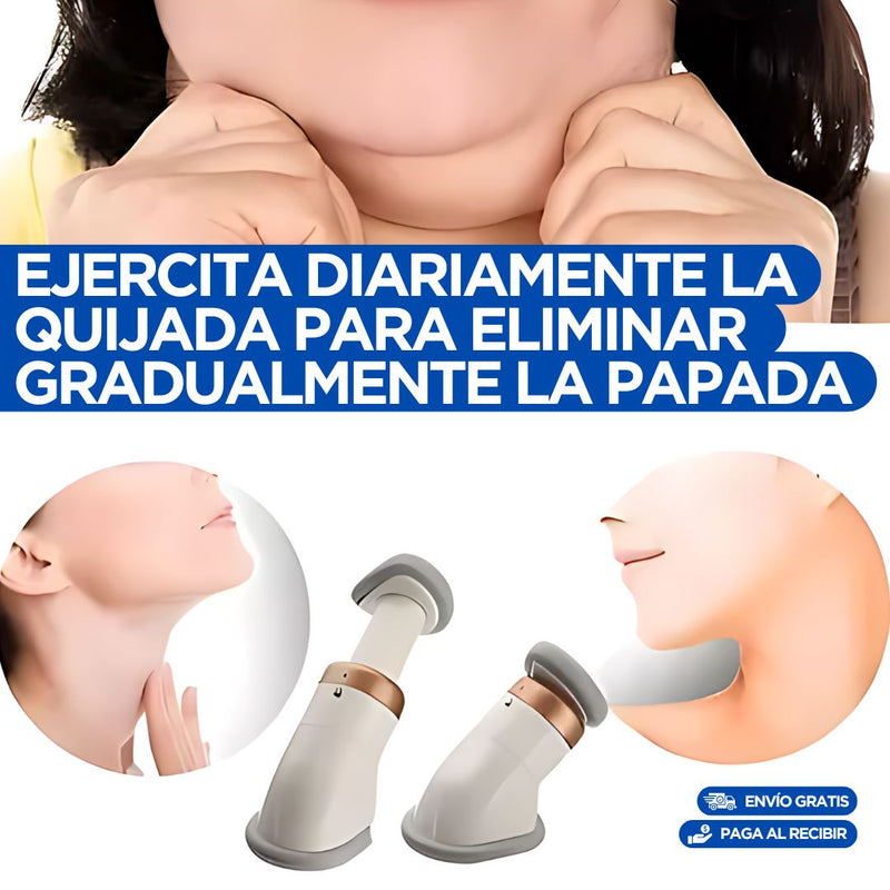 Kit Adiós papada🔥Maquina eliminadora de papada➕Faja facial para estilizar tu rostro