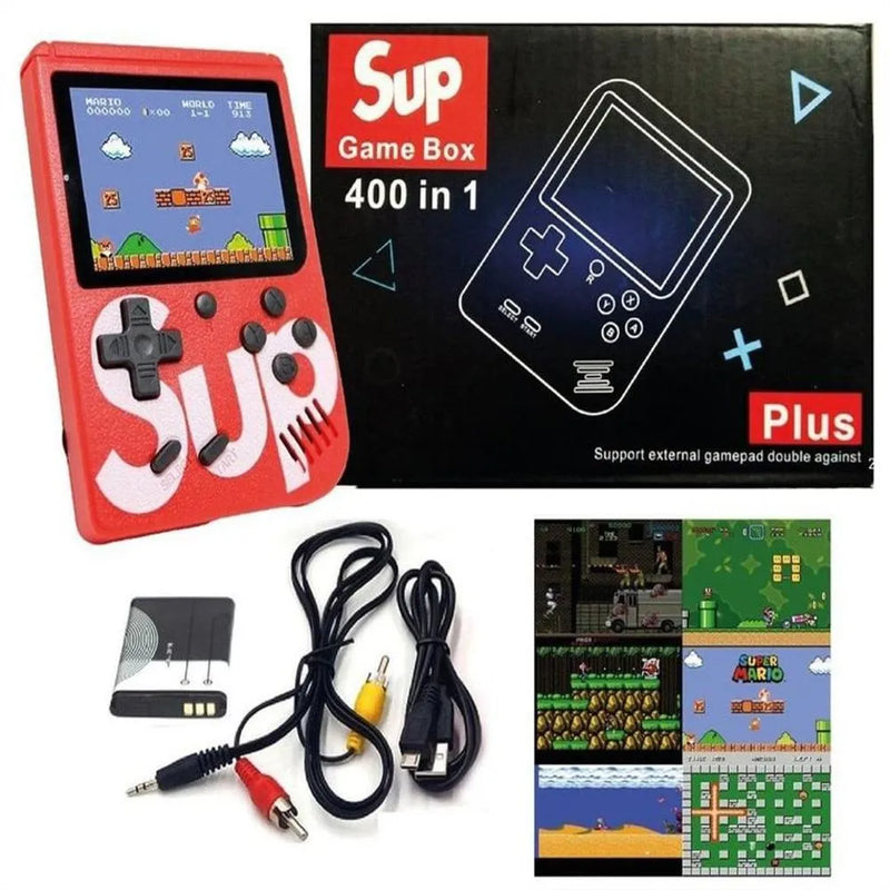 Consola Retro Sup🔥400 Juegos Incorporados Revive Tu Infancia.